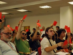 Учредительный съезд партии "Другая Россия". Фото с сайта nazbol.ru Учредительный съезд партии "Другая Россия". Фото с сайта nazbol.ru